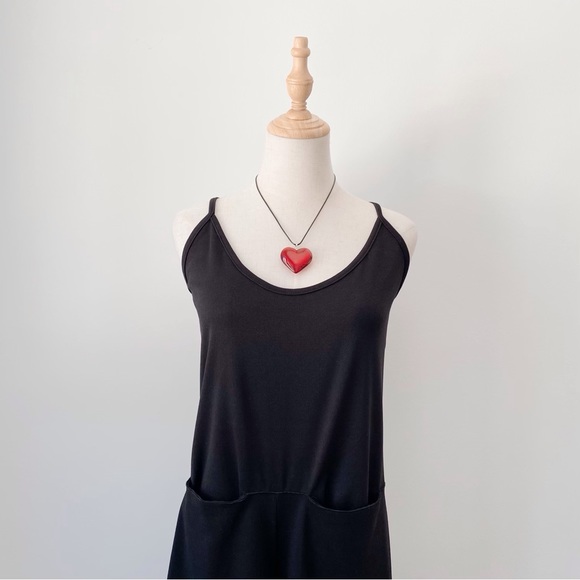 Oak & Fort Black Flowy Jumpsuit - Picture 3 of 9